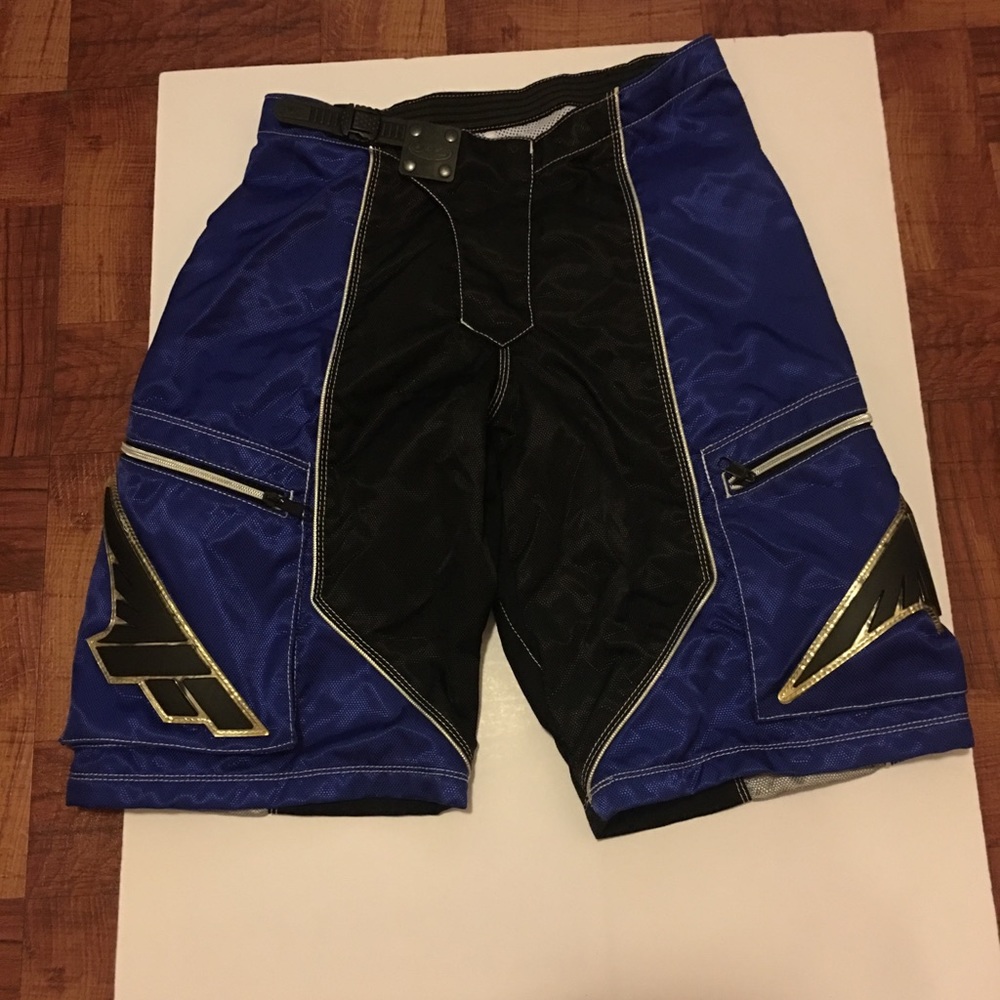 Fly Racewear Motorcross Men’s 30 Shorts Blue Black